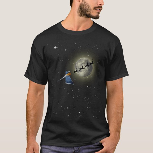 Space Sleigh T-Shirt (Vorderseite)