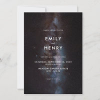Space Stars Milky Way Galaxy Hochzeit