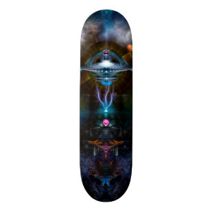 Space Station - leichtes Skateboard mit Hardware