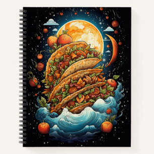 Space-Tacos, lecker! Notizbuch