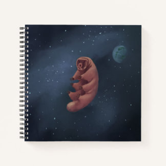 Space Tardigrade-Notebook Notizbuch