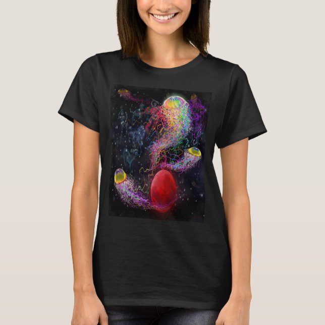 Space Tentacles T - Shirt (Vorderseite)