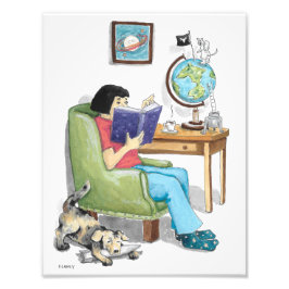 Space Travel Art Print Fotodruck