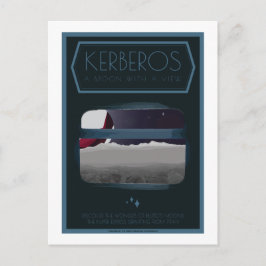 Space Travel Postcard - Kerberos Postkarte