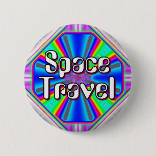 Space Travel (Sie können die Wörter ändern) Button