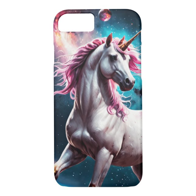 Space Unicorn Case-Mate iPhone Hülle (Rückseite)