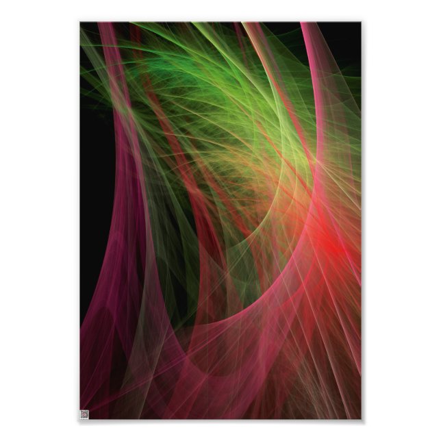 Space Wave Fotodruck (Vorne)