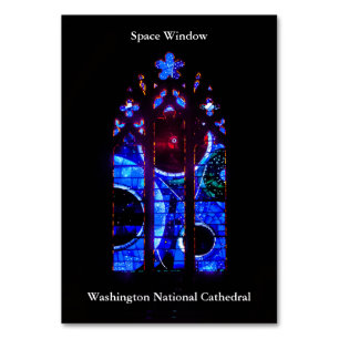 Space Window in Washington National Cathedral Tischnummer