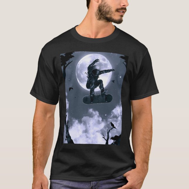 Spaceboarding T-Shirt (Vorderseite)