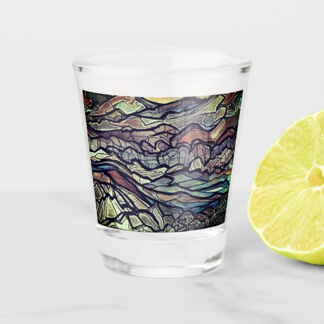 SpaceCake Shot Brille! Schnapsglas (Vorderseite)