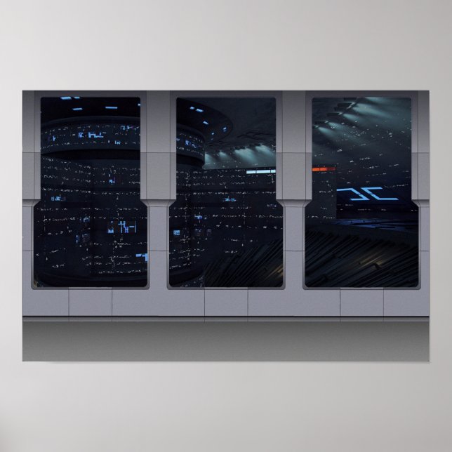 Spacedock-Fenster Poster (Vorne)