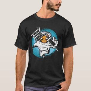Spaceman Alien Tattooist T-Shirt
