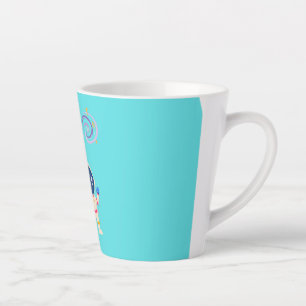 Spaceman Cartoon Abenteuer. Milchtasse