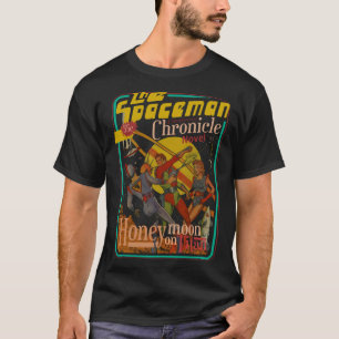 Spaceman Chronicles Vintag sci T-Shirt