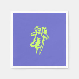 Spaceman Paper Napkin Serviette