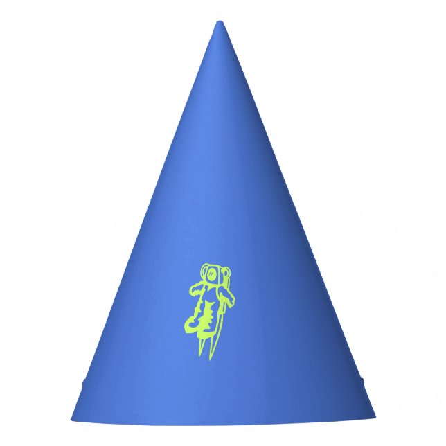 Spaceman Party Hat Partyhütchen (Vorderseite)