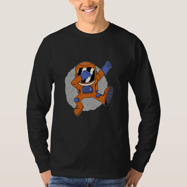 spaceman space astronaut dab dabbing T-Shirt (Vorderseite)