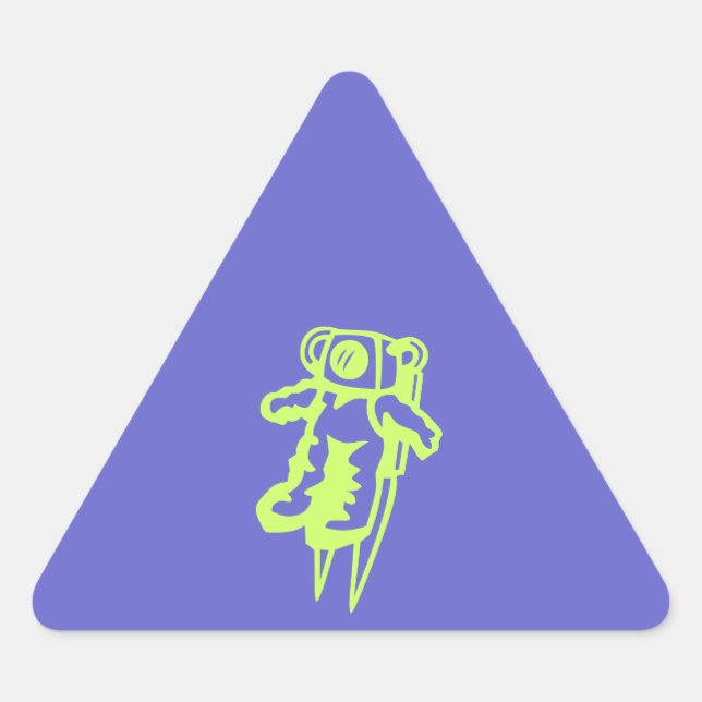 Spaceman Sticker (Vorderseite)