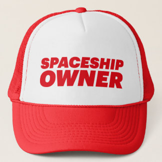 SPACESHIP-Besitzer Slogan-Hut Truckerkappe
