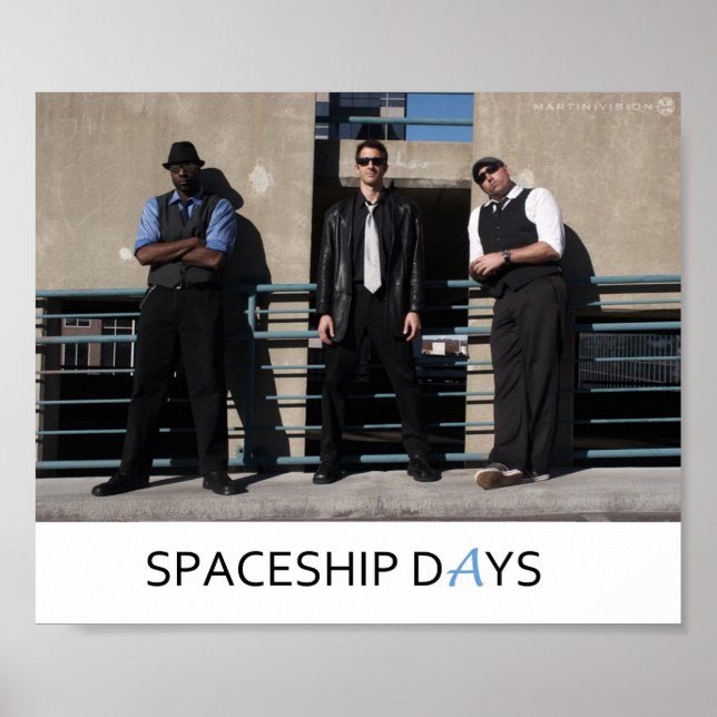 Spaceship Days Picture Poster (Vorne)