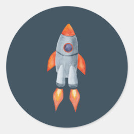 Spaceship Sticker