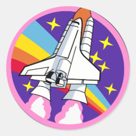 Spaceship Sticker