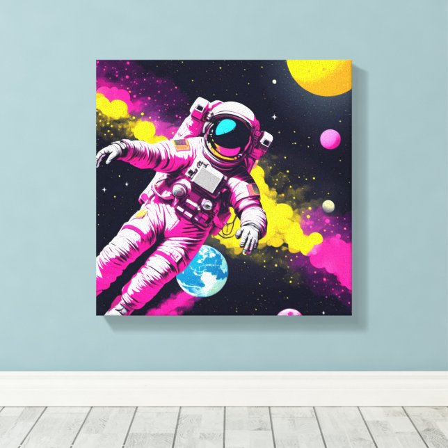 SPACEWALK-EVA 5 LEINWANDDRUCK (Insitu (Holzboden))