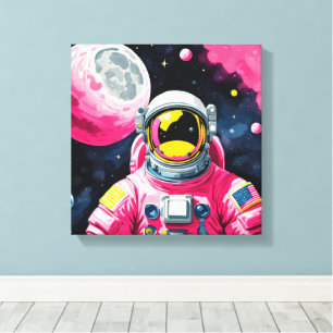 SPACEWALK-EVA 6 LEINWANDDRUCK