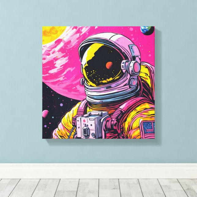 SPACEWALK-EVA 7 LEINWANDDRUCK (Insitu (Holzboden))