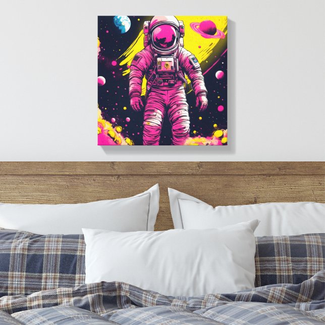 SPACEWALK-EVA 9 LEINWANDDRUCK (Insitu (Schlafzimmer))