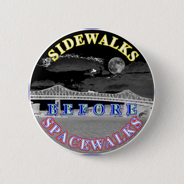 SpaceWalks Button (Vorderseite)