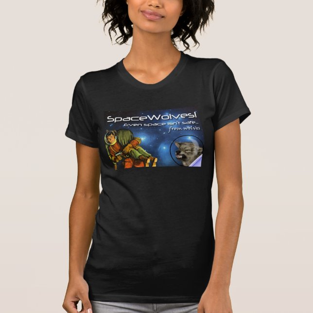SpaceWolves!: Das Shirt (Vorderseite)