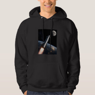 SpaceX Starship-Start Wiederverwendbare Rakete Hoodie