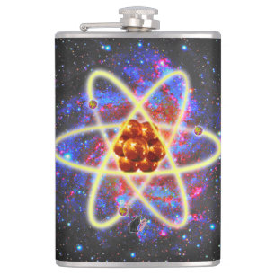 Spacey Atomic Flachmann
