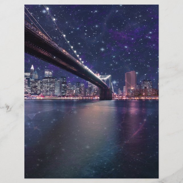 Spacey Manhattan Skyline (Vorderseite)