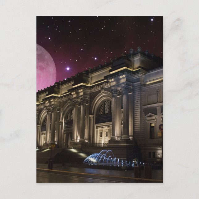 Spacey Metropolitan Museum Postkarte (Vorderseite)