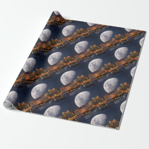 Spacey Pittsburgh Geschenkpapier