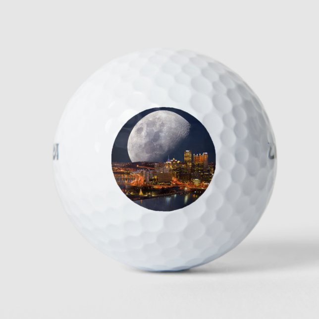 Spacey Pittsburgh Golfball (Vorderseite)
