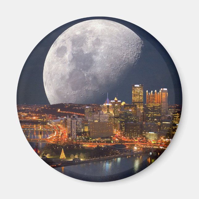 Spacey Pittsburgh Magnet (Vorne)