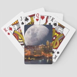 Spacey Pittsburgh Spielkarten