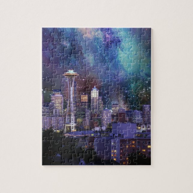 Spacey Seattle (Vertikal)