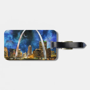 Spacey St. Louis Skyline Gepäckanhänger