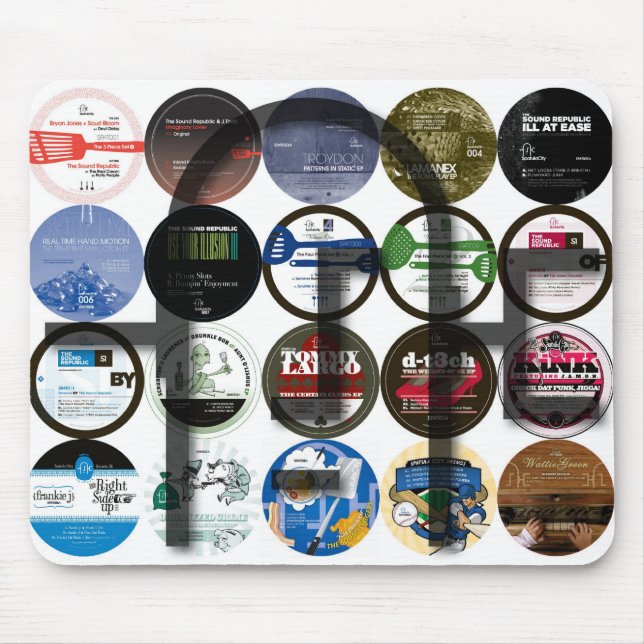 Spachtel-Stadt 20. Mousepad (Vorne)