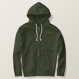 Spachtelstadt gestickter Hoodie Bestickter Hoodie