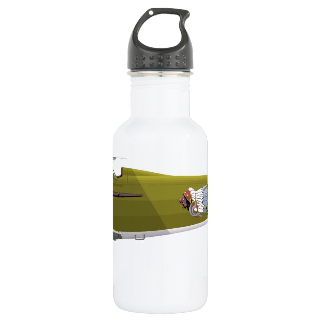 Spad VII Edelstahlflasche (Vorderseite)