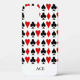 Spade, Diamond, Club, Herzkarte Anzüge Lucky Case-Mate iPhone Hülle