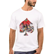 Spade - Las Vegas Playing Card Shape-T - Shirt