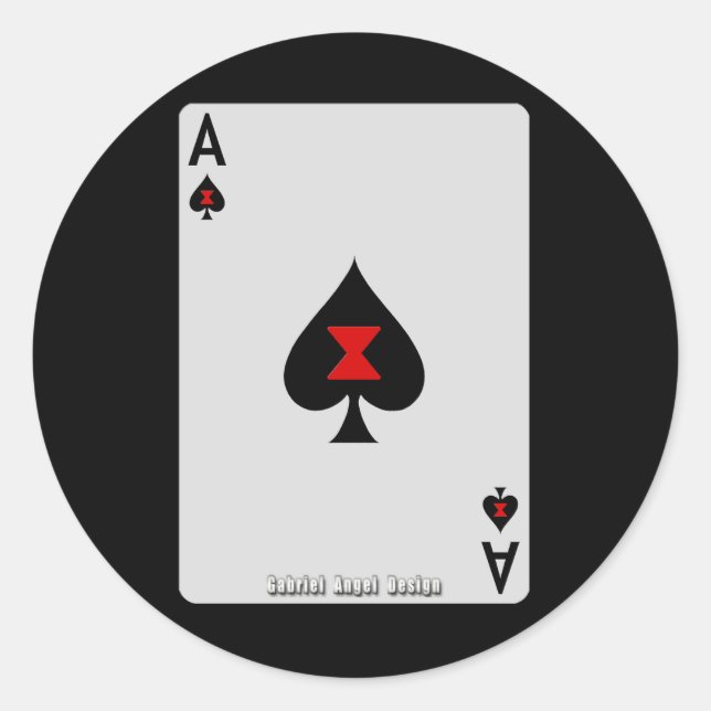 Spadenaau Runder Aufkleber (Vorderseite)