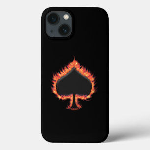 Spades Flames Case-Mate iPhone Hülle