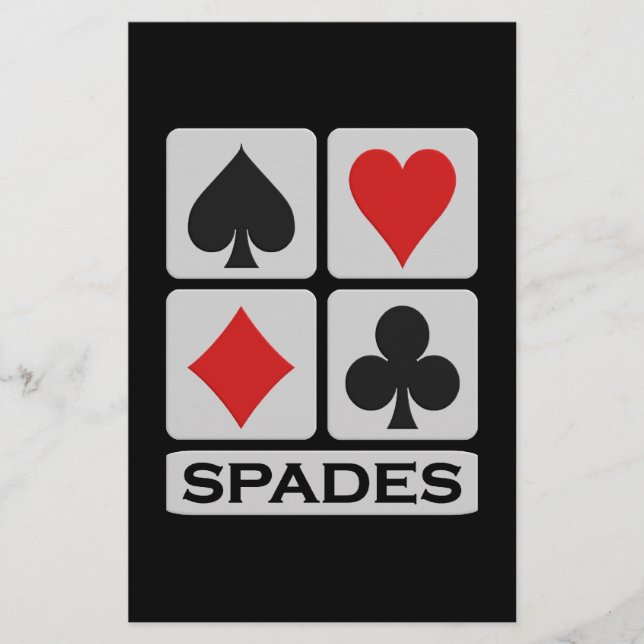 Spades Flyer - anpassen! (Vorne)